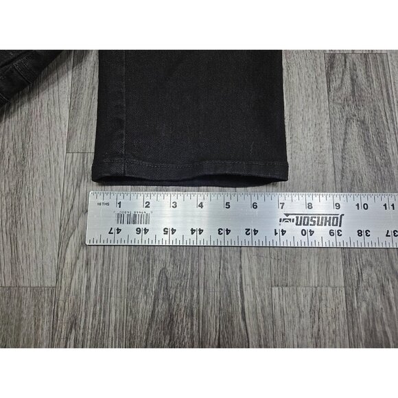 (3/$35) Bandolino Jeans Womens 14 Black Amy Straight Leg Stretch 5 Pocket Missy - Picture 12 of 12